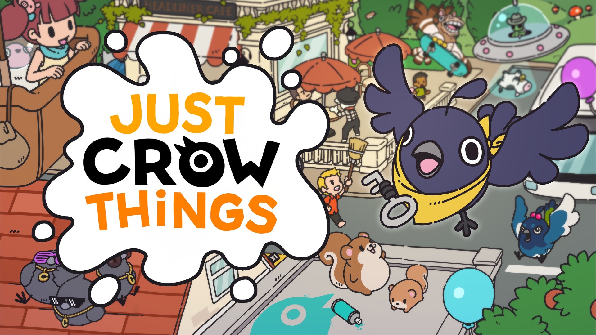 Just Crow Things Game Logo