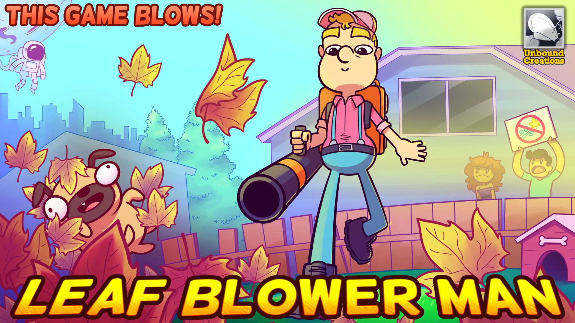 Leaf Blower Man Game: This Game Blows!